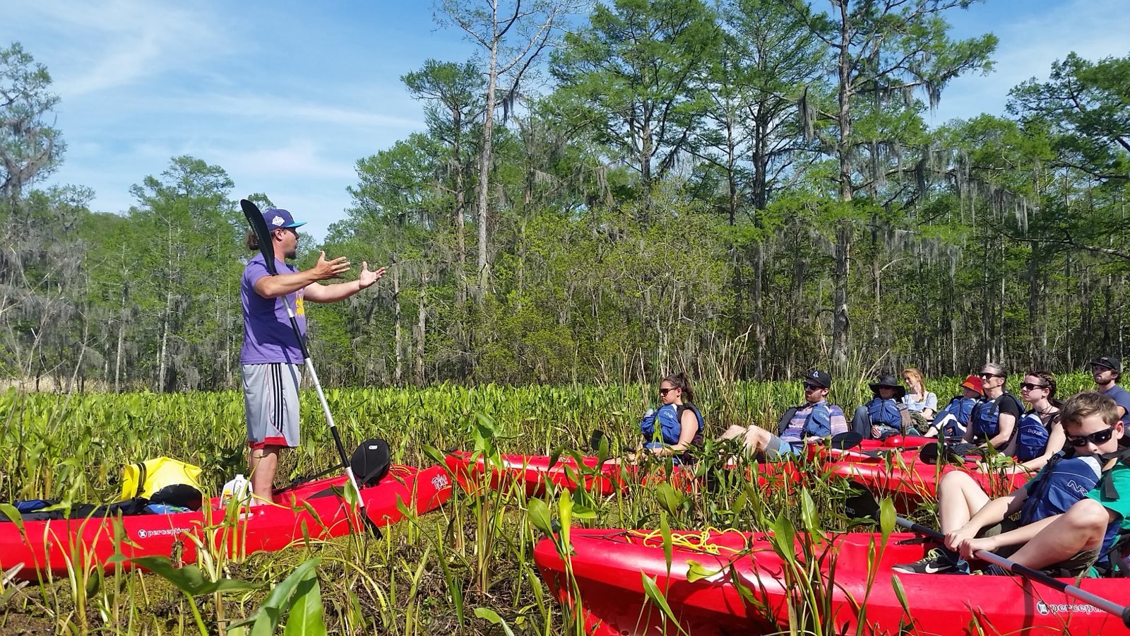 Bayou St. John kayaking